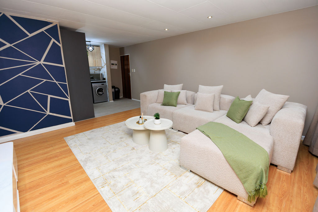 The Echelon open-plan living area